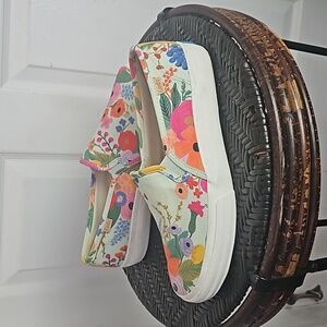 Keds Rifle Paper Co. Double Decker Garden Party Women 6.5 sneakers